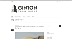 Desktop Screenshot of gintonforge.com